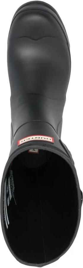 Hunter Regenlaarzen met logodetail Zwart - Foto 3