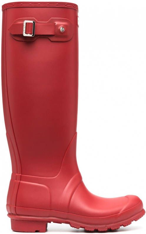 Hunter Original hoge regenlaarzen Rood