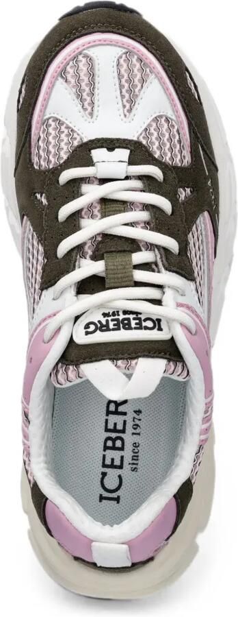 Iceberg ICB-One sneakers met vlakken Roze