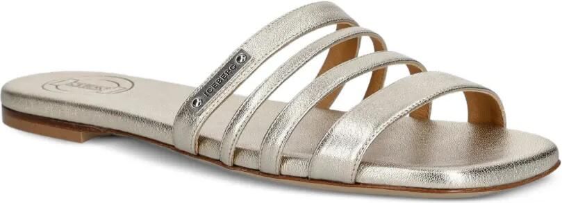 Iceberg Metallic sandalen met meerdere bandjes Zilver - Foto 5
