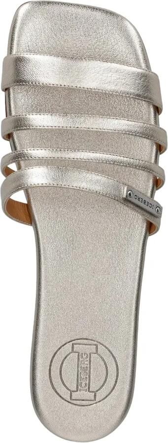 Iceberg Metallic sandalen met meerdere bandjes Zilver - Foto 2