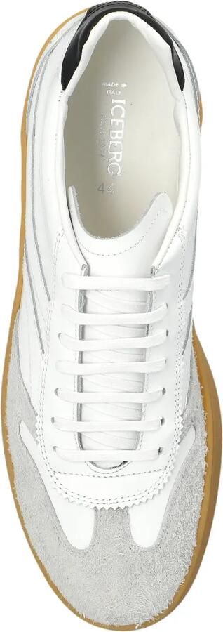 Iceberg Sneakers met suède vlak Wit - Foto 5