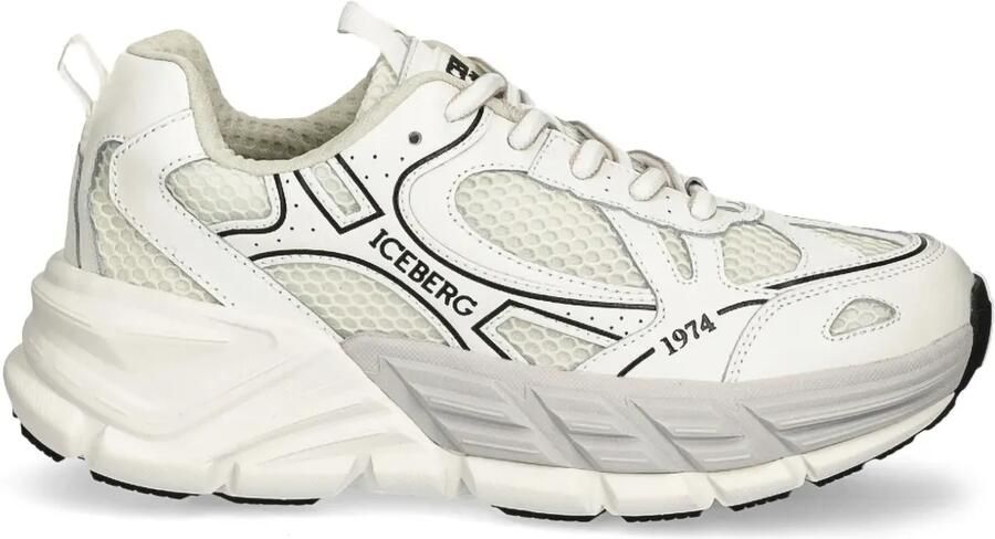Iceberg Sneakers met vlakken Wit