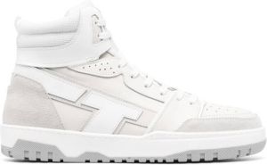 Iceberg Okoro leren sneakers Wit