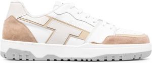 Iceberg Okoro leren sneakers Wit
