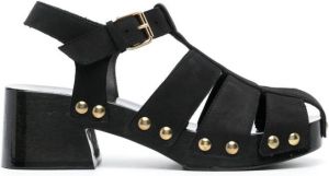 Iceberg Sandalen met gesp Zwart