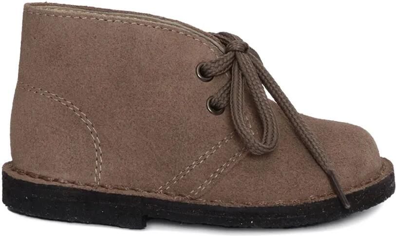 Il Gufo Leren desert boots met veters Bruin - Foto 2