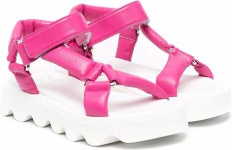 Il Gufo Sandalen met open neus Roze