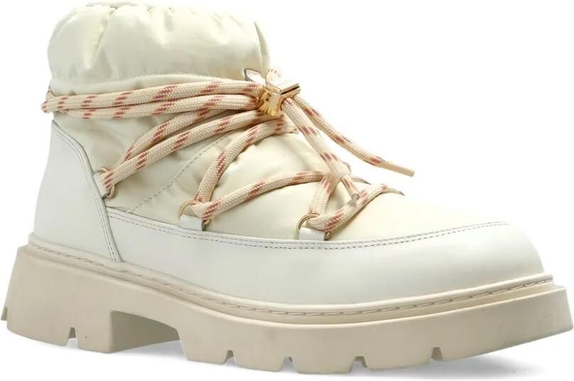 Inuikii Biker Puffer laarzen Beige