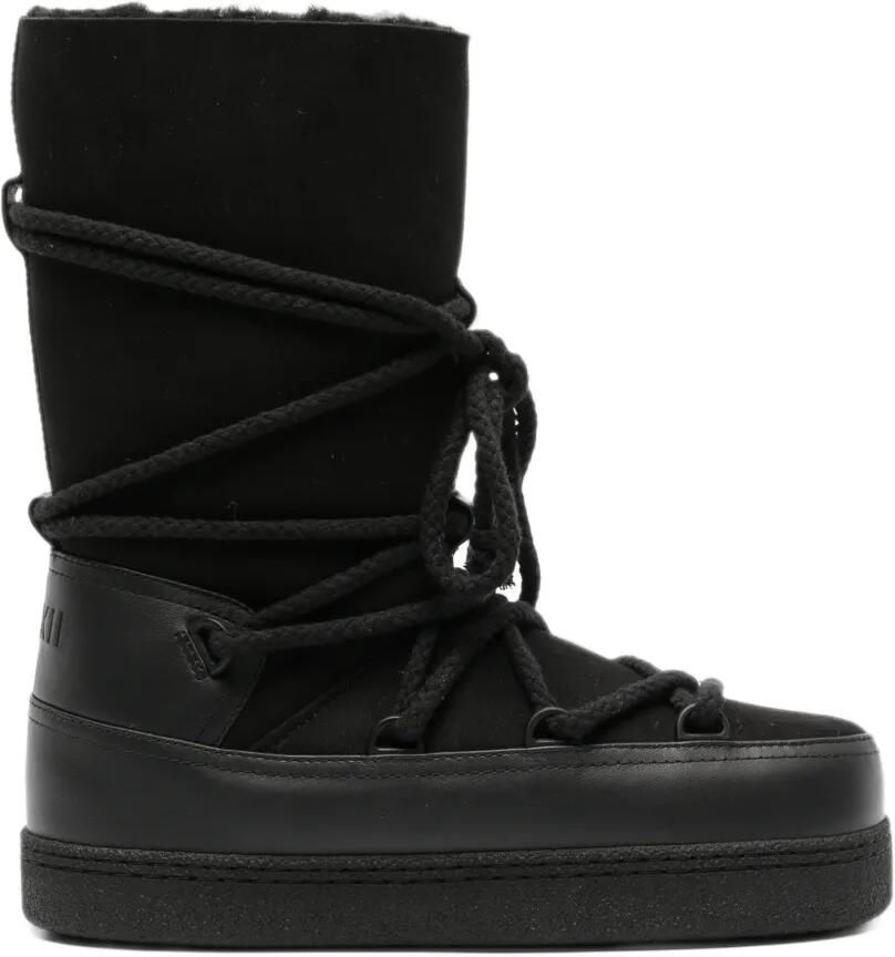 Inuikii Classic High lace-up boots Zwart