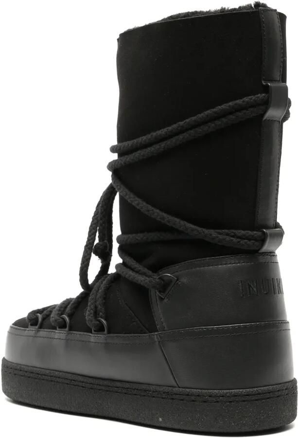 Inuikii Classic High lace-up boots Zwart - Foto 3