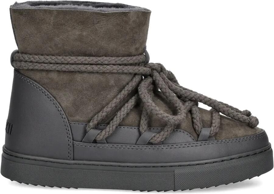 Inuikii Classic laarzen met touw detail Grijs