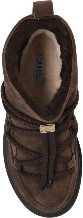 Inuikii Classic Low snowboots met plateauzool Bruin - Foto 4