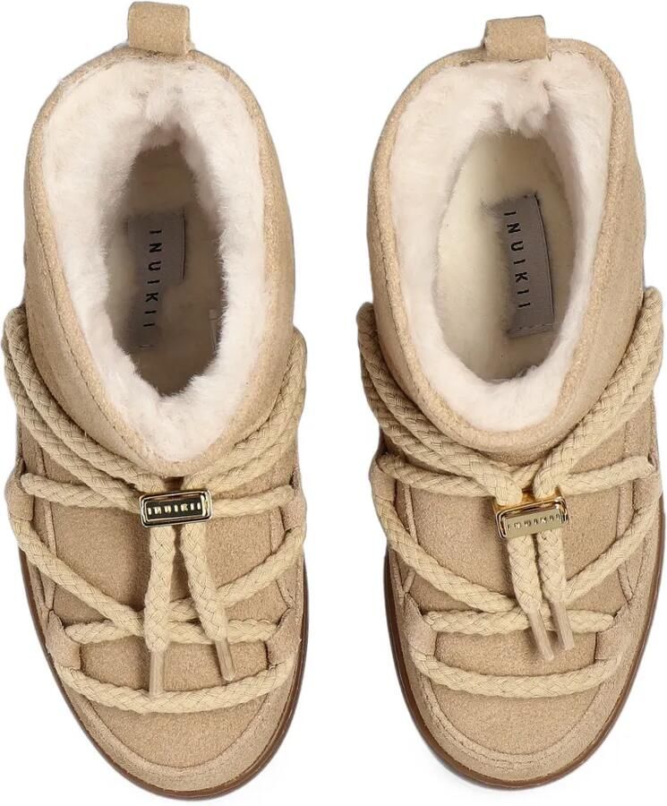Inuikii Klassieke Low suède laarzen Beige - Foto 3
