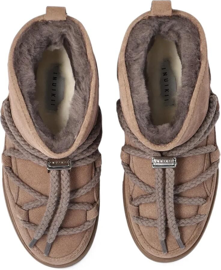 Inuikii Klassieke Low suède laarzen Beige - Foto 4