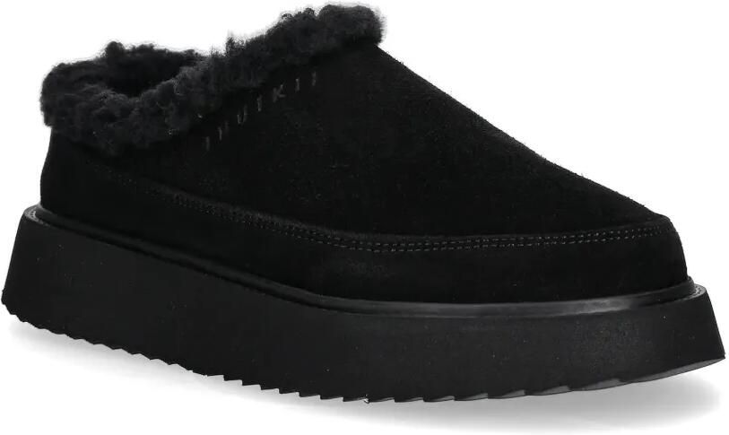 Inuikii Classic Micro slippers met lammy afwerking Zwart - Foto 3