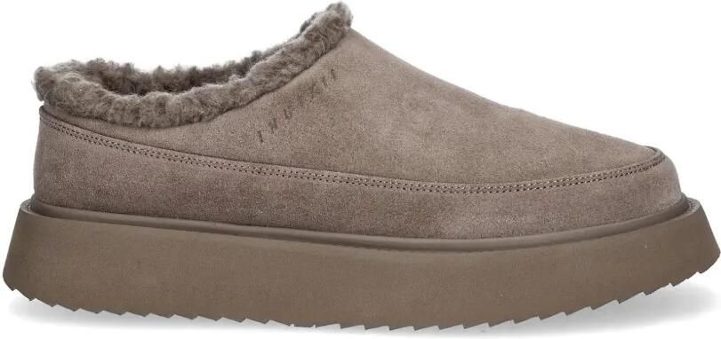 Inuikii Classic Micro slippers met plateauzool Beige