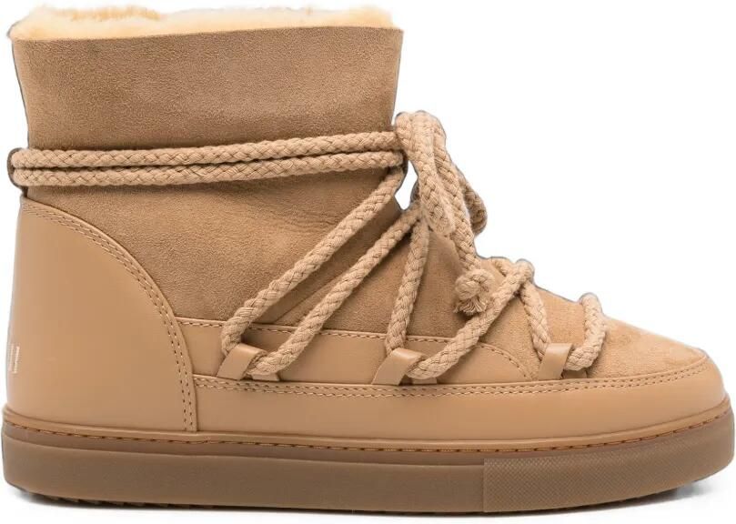 Inuikii Classic suède enkellaarzen Beige