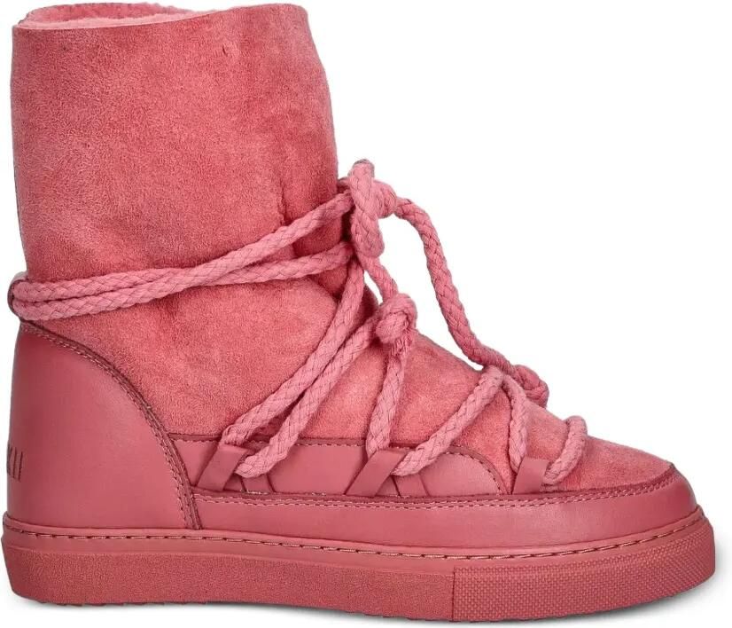 Inuikii Classic suède enkellaarzen Roze