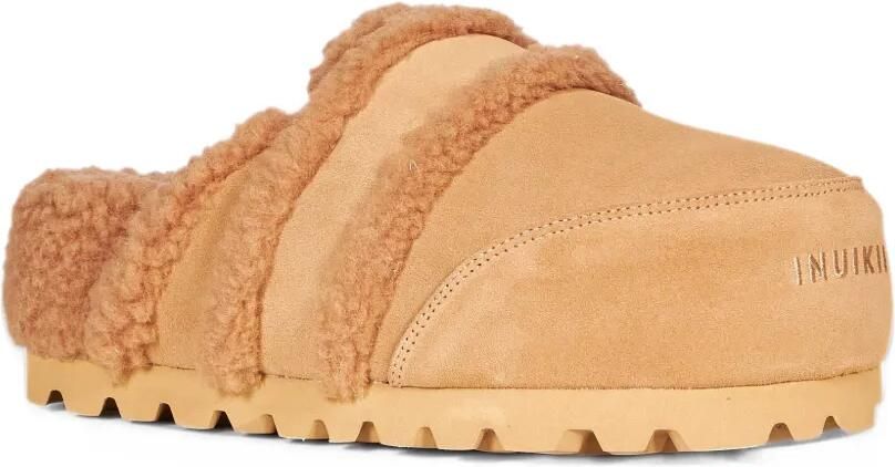 Inuikii Cozy shearling-trim mules Beige - Foto 3