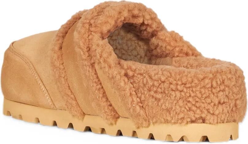 Inuikii Cozy shearling-trim mules Beige - Foto 2