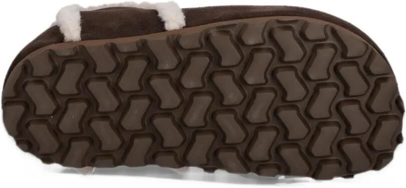 Inuikii Cozy shearling-trim suede ankle boots Bruin - Foto 5