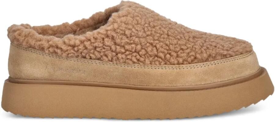 Inuikii Curly Micro slippers Beige