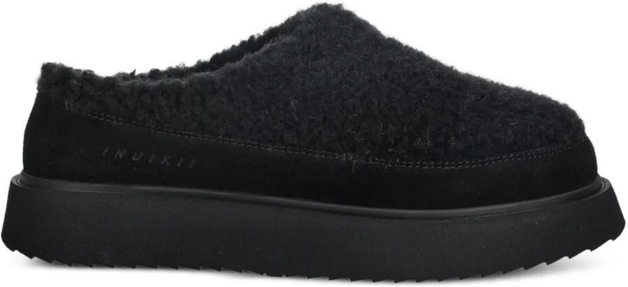 Inuikii Curly Micro slippers Zwart
