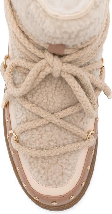 Inuikii Curly Rock snowboots Beige - Foto 4