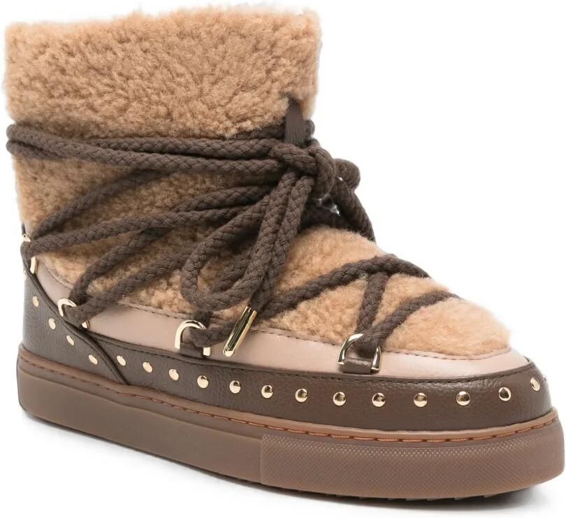 Inuikii Curly Rock laarzen met studs Beige - Foto 3