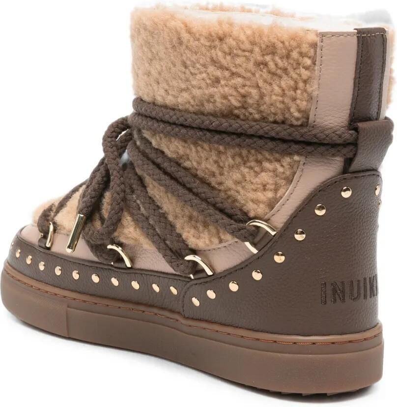 Inuikii Curly Rock laarzen met studs Beige - Foto 2