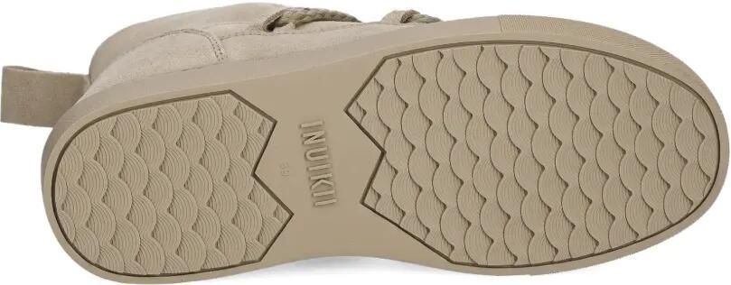Inuikii Enkellaarzen met veters Beige - Foto 5