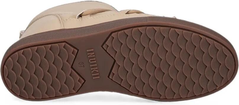 Inuikii Enkellaarzen met veters Beige - Foto 5