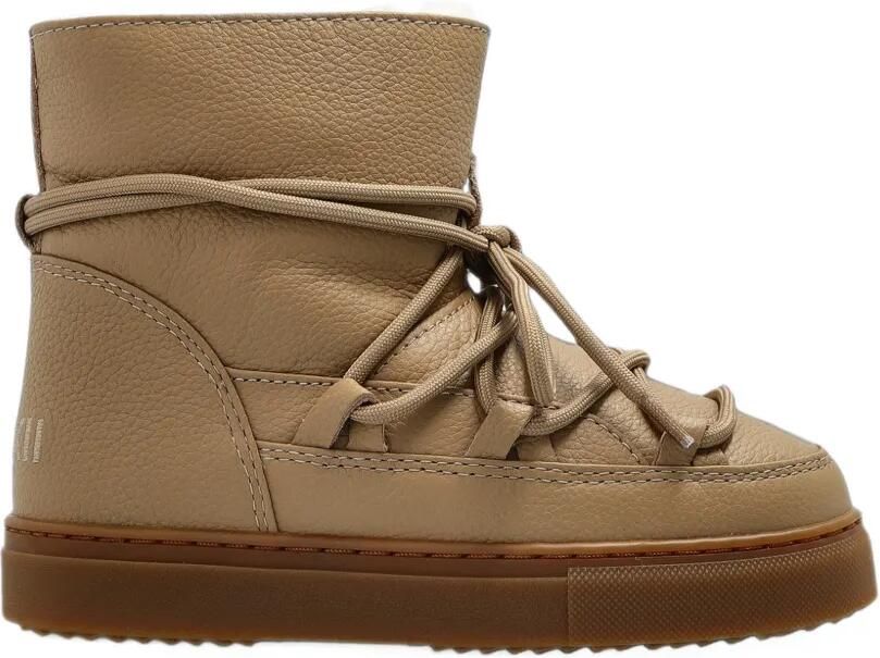 Inuikii Full Leather lace-up boots Beige - Foto 3