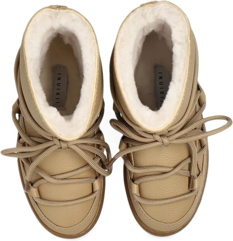 Inuikii Full Leather lace-up boots Beige - Foto 2