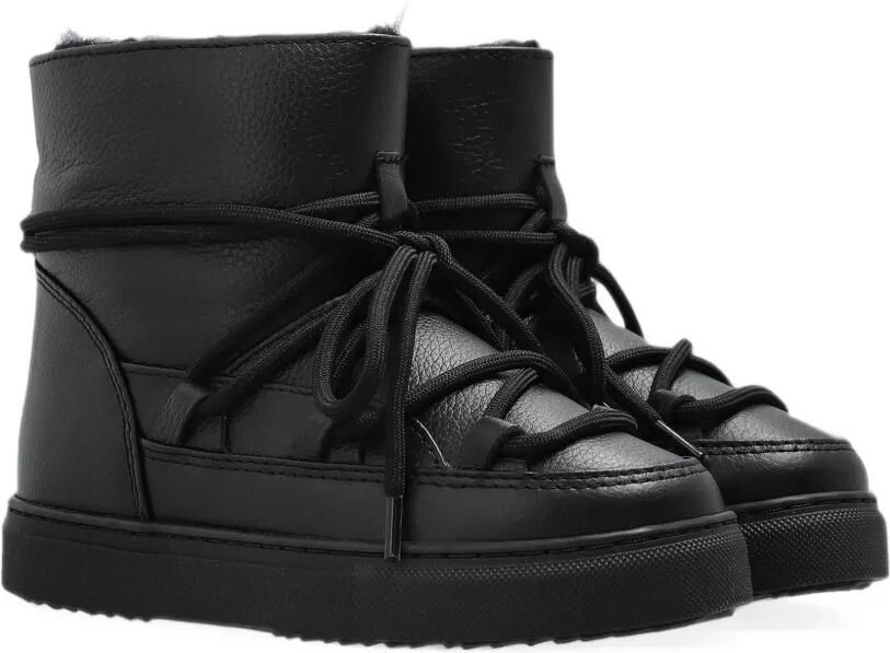 Inuikii Full Leather lace-up boots Zwart