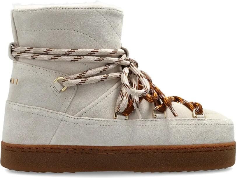 Inuikii Gewatteerde suède snowboots Wit