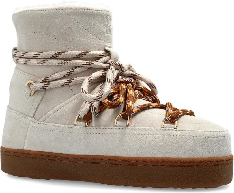 Inuikii Gewatteerde suède snowboots Wit - Foto 4
