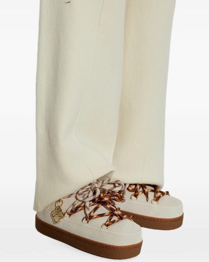 Inuikii Gewatteerde suède snowboots Wit - Foto 2
