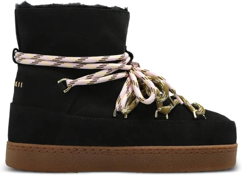 Inuikii Gewatteerde suède snowboots Zwart - Foto 5