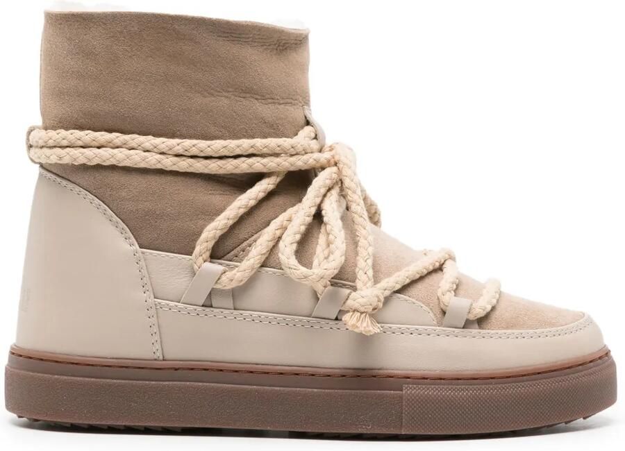 Inuikii Klassieke enkellaarzen Beige