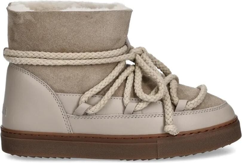 Inuikii Laarzen met afwerking van lamswol en touw Beige - Foto 3