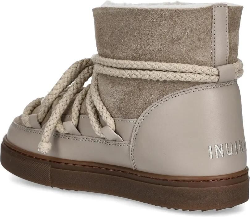 Inuikii Laarzen met afwerking van lamswol en touw Beige - Foto 2