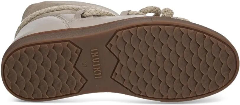 Inuikii Laarzen met afwerking van lamswol en touw Beige - Foto 5