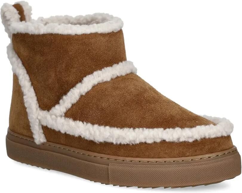 Inuikii Laarzen met fleece afwerking Bruin