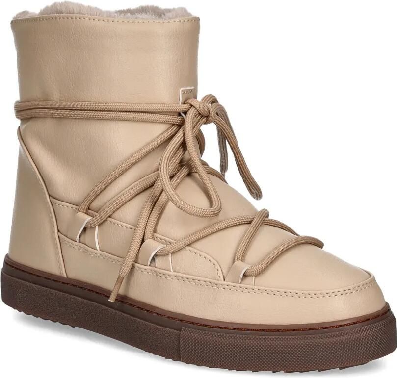 Inuikii Laarzen met geborduurd logo Beige - Foto 2