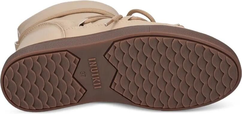 Inuikii Laarzen met geborduurd logo Beige - Foto 4
