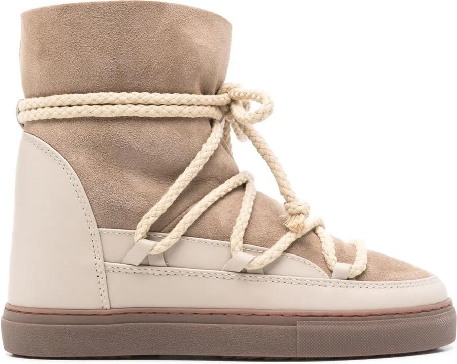 Inuikii Laarzen met vlakken Beige