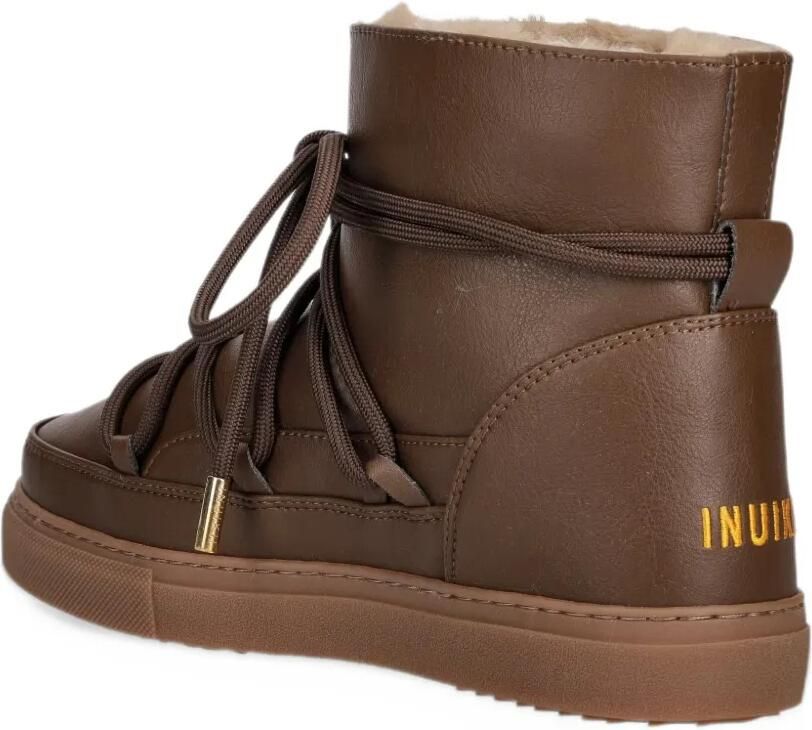 Inuikii lace-up shearling-lined boots Bruin - Foto 2