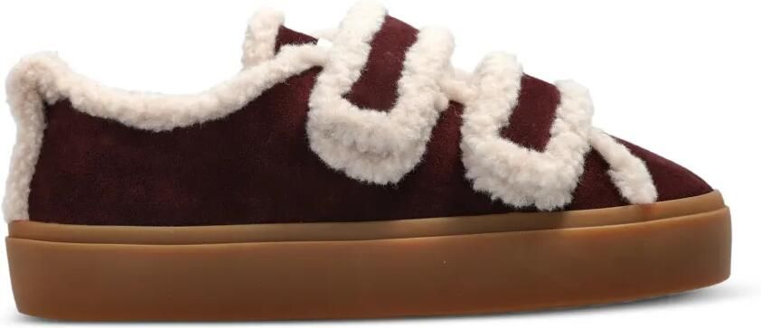 Inuikii Lammy low-top sneakers met klittenband Rood